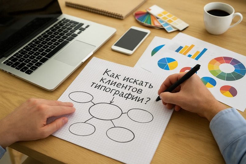 Поиск клиентов типографии Алматы